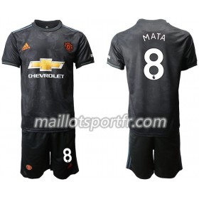 Maillot de Foot Manchester United Mata 8 Enfant Troisieme 2019/20